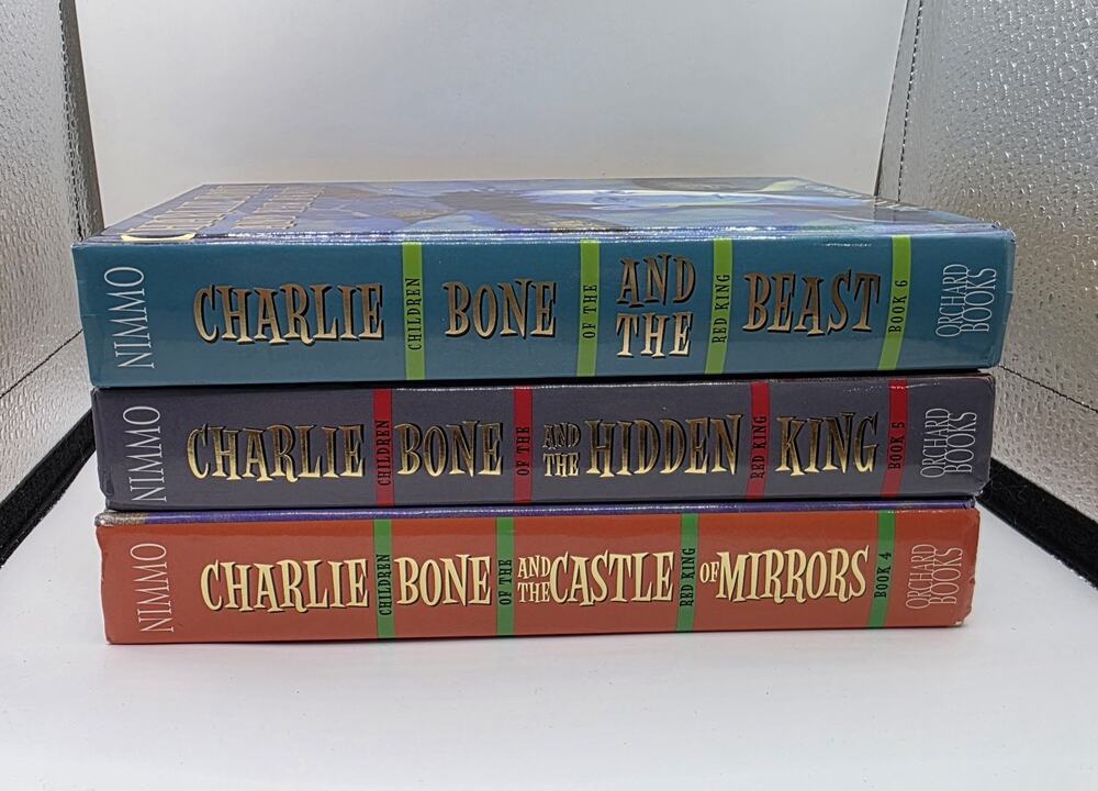 Jenny Nimmo Charlie Bone Books 4-6 Hardcover 1st Scholastic Ed Orchard LOT of 3